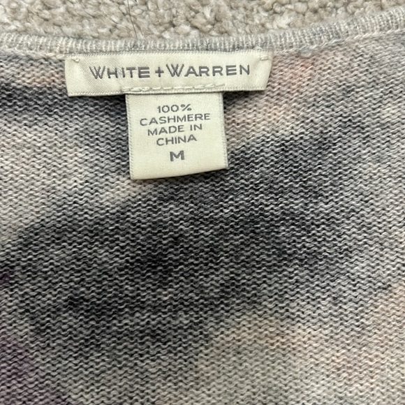 White + Warren 100% Cashmere Cardigan - Picture 2 of 4